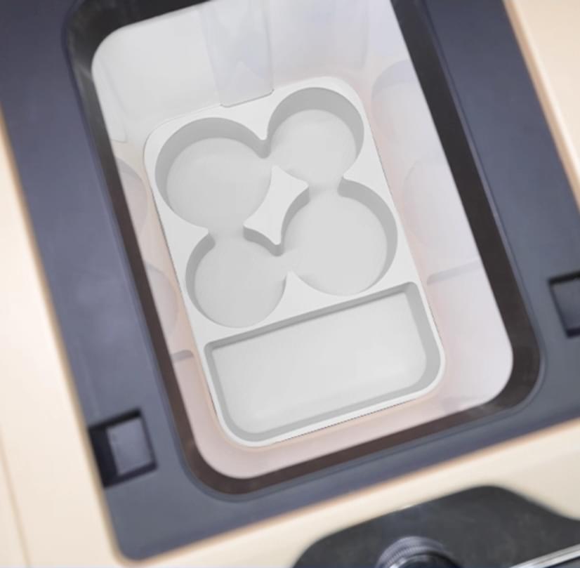 Suitable for Leopard 8 Central Control Refrigerator Silicone Pad Storage Box.
