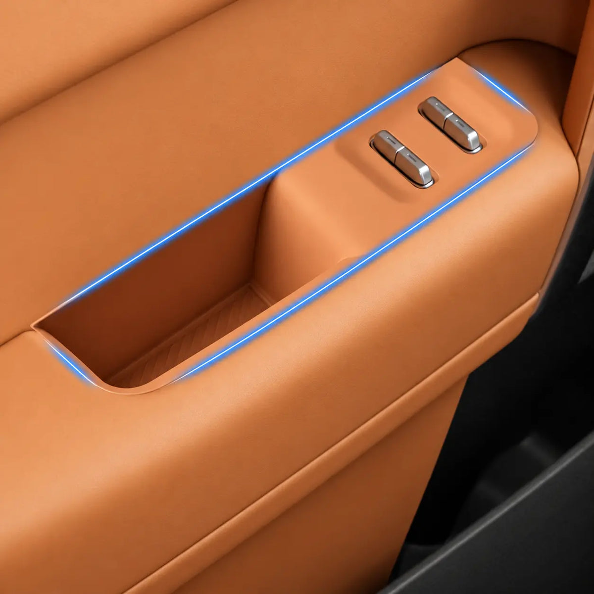 iCAR V27 Door Handle Storage & Window Switch Silicone Liners – 4-Piece Set