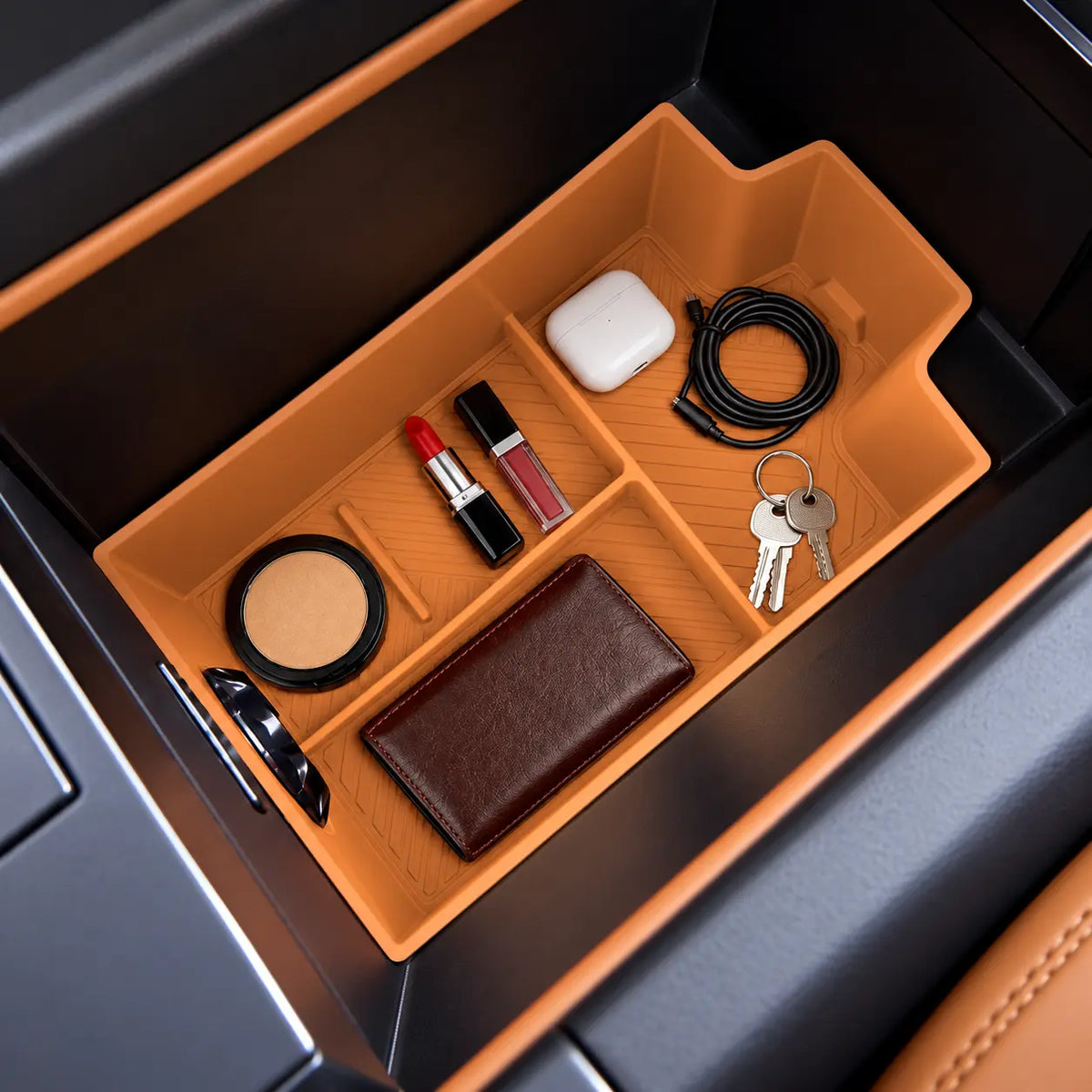 iCAR V27 Center Armrest Storage Organizer Tray