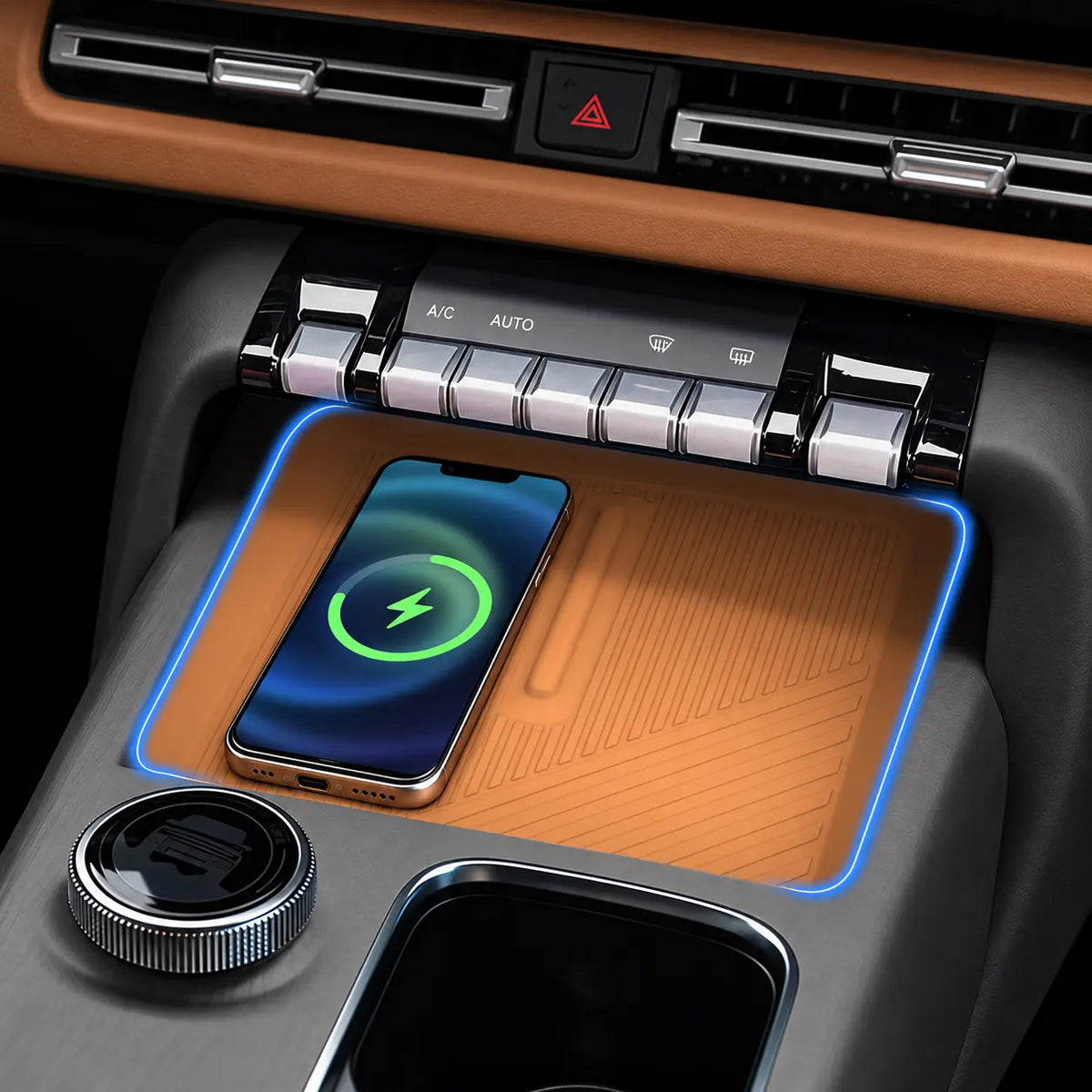 iCAR V27 Wireless Charging Console Silicone Protective Liner