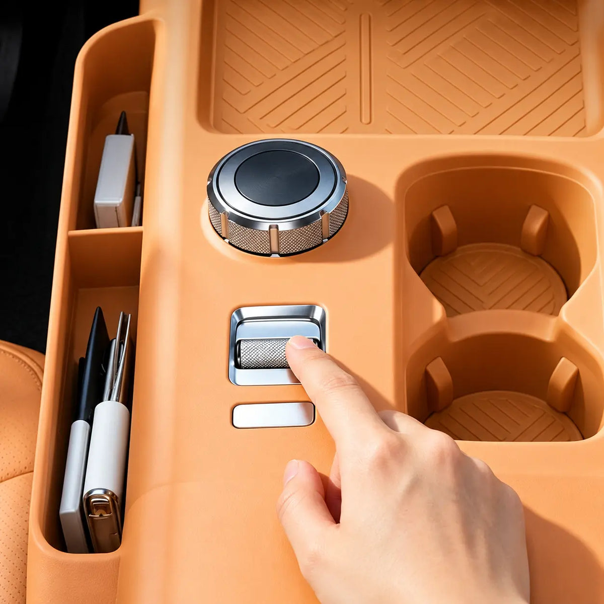 iCAR V27 Full Center Console Silicone Protective Liner