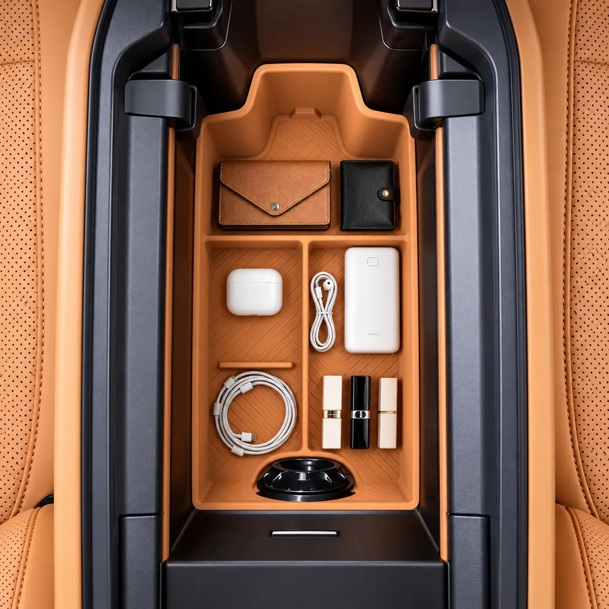 iCAR V27 Center Armrest Storage Organizer Tray