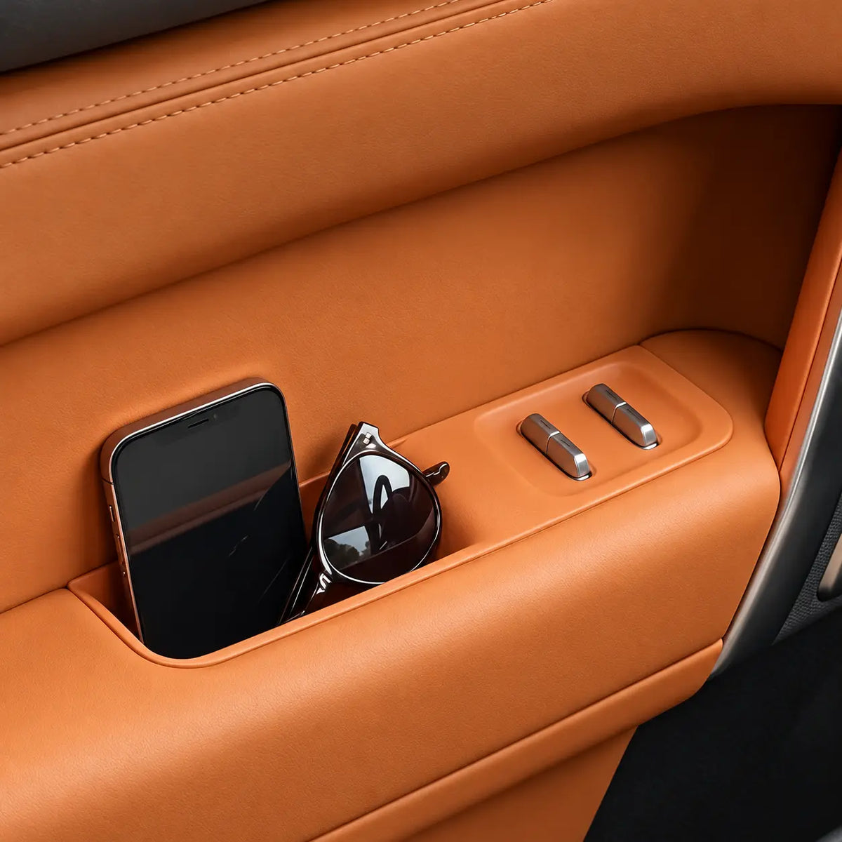 iCAR V27 Door Handle Storage & Window Switch Silicone Liners – 4-Piece Set
