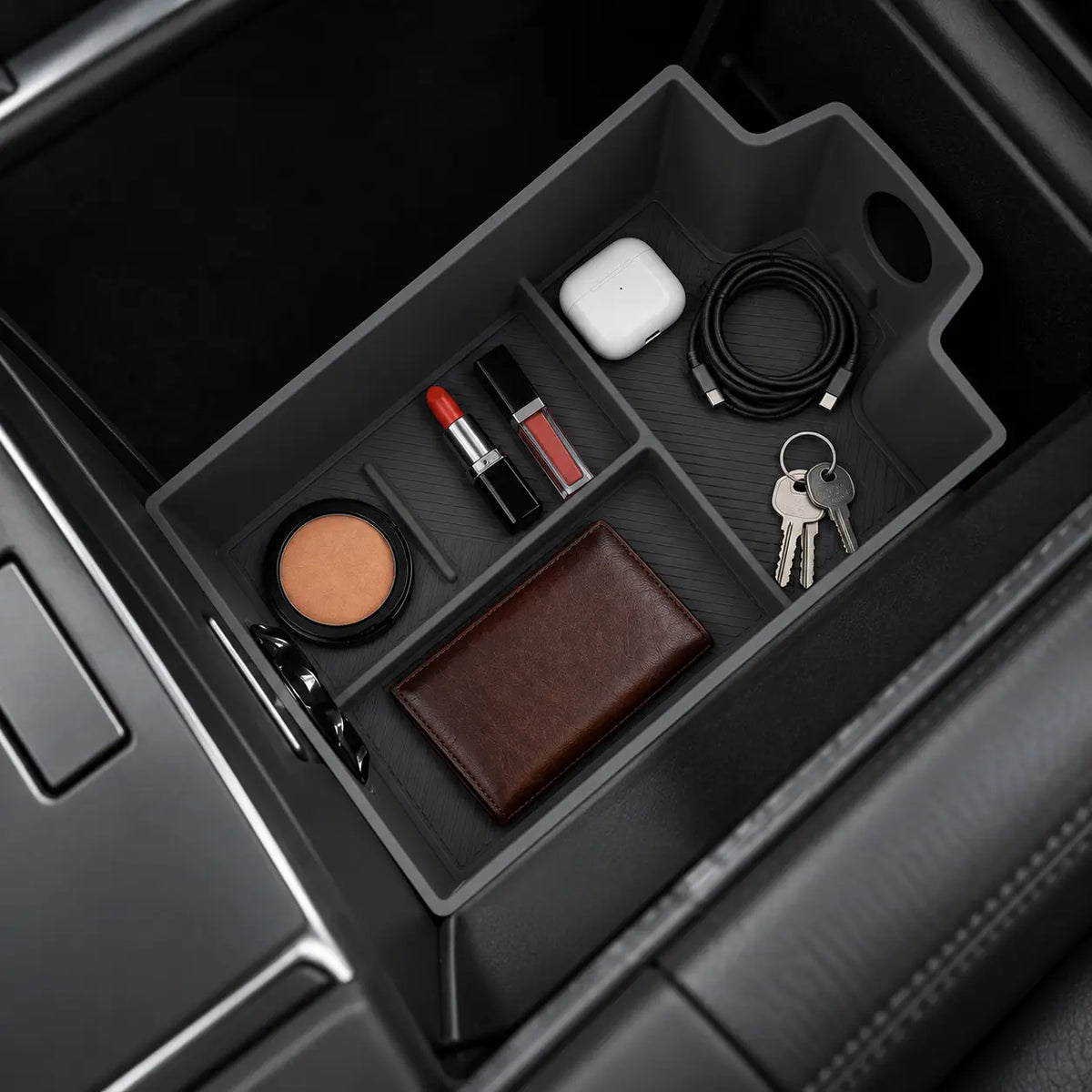 iCAR V27 Center Armrest Storage Organizer Tray