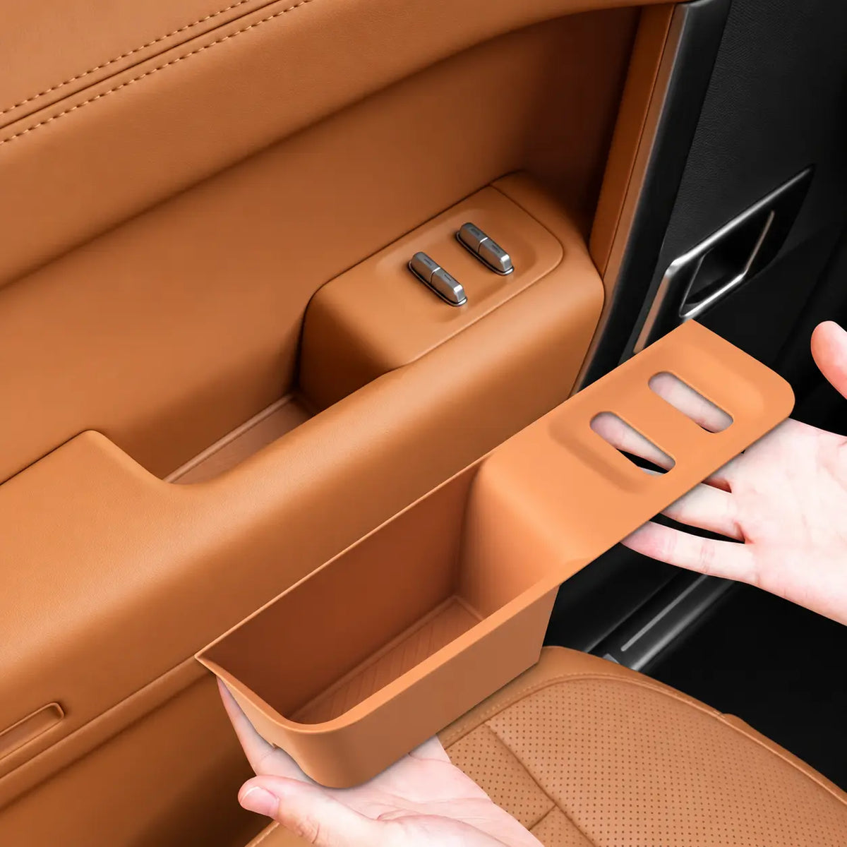iCAR V27 Door Handle Storage & Window Switch Silicone Liners – 4-Piece Set