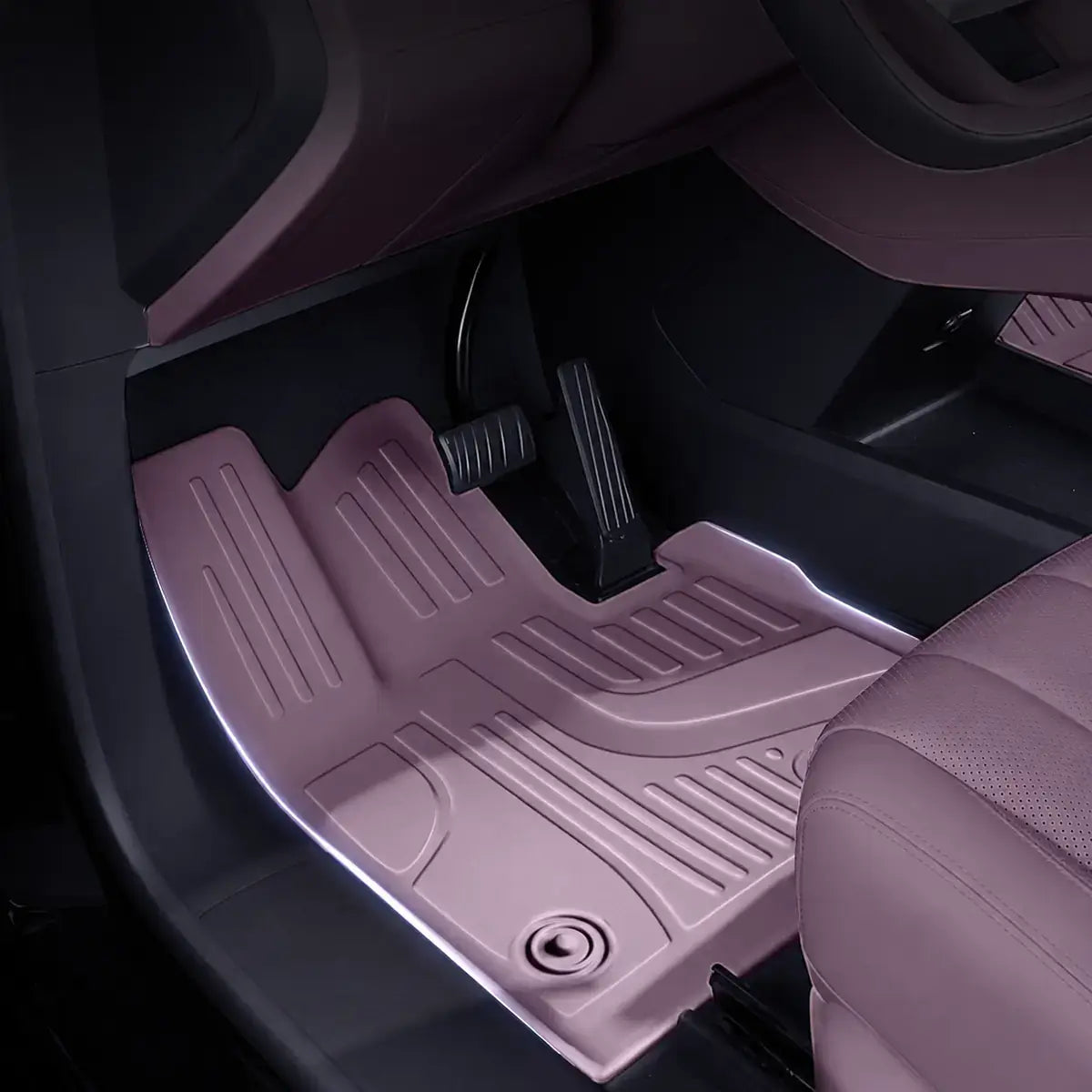 XPENG GX Double-Layer TPE Floor Mats with Removable Carpet Inserts
