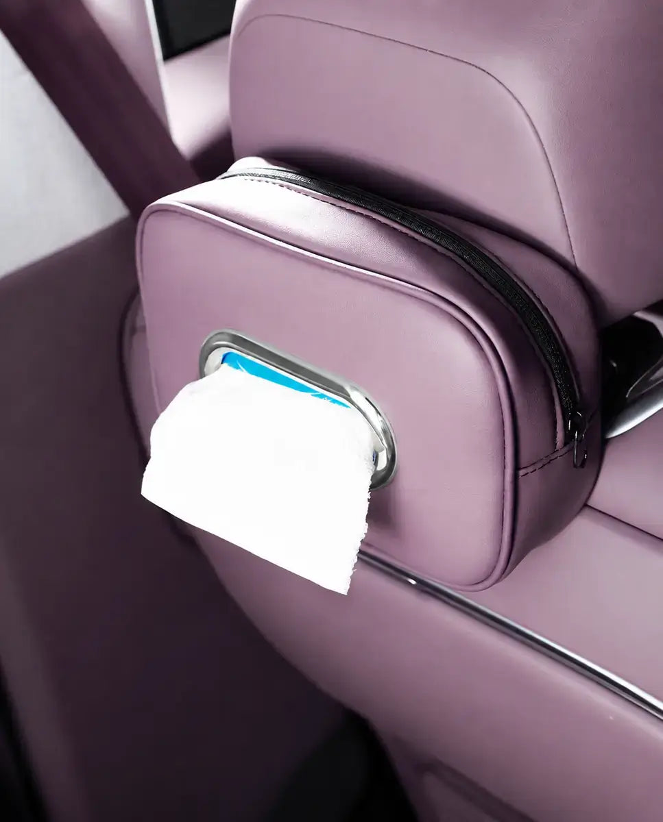 XPENG GX Headrest-Mounted Luxury Tissue Box - 2 pcs