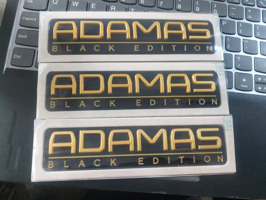 For Rox ADAMAS Car Original Letter Plate Letter Writing.