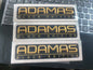 For Rox ADAMAS Car Original Letter Plate Letter Writing.