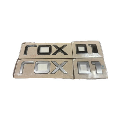 Original New Rox 01 Logo Car Auto Logo Accessory from Premium Auto Parts.