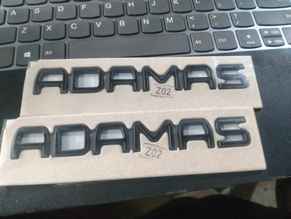 For Rox ADAMAS Car Original Letter Plate Letter Writing.