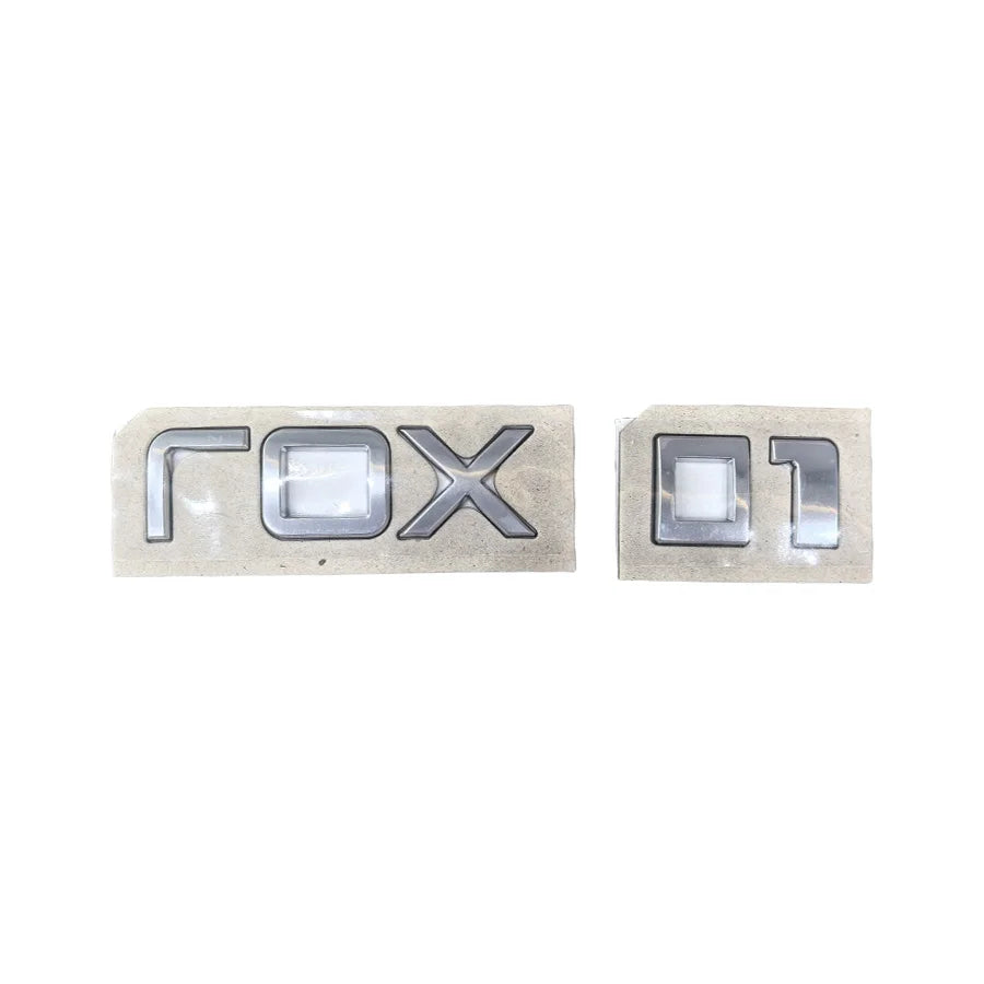 Original New Rox 01 Logo Car Auto Logo Accessory from Premium Auto Parts.