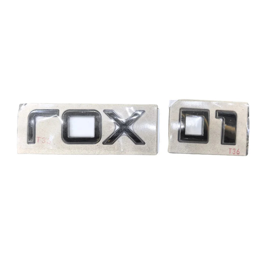 Original New Rox 01 Logo Car Auto Logo Accessory from Premium Auto Parts.