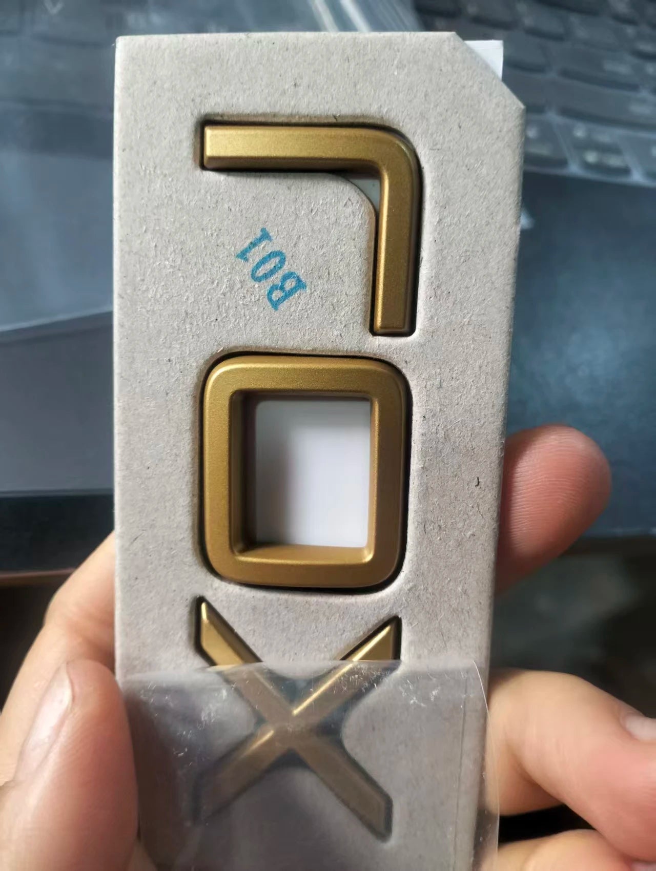 For Rox ADAMAS Car Original Letter Plate Letter Writing.