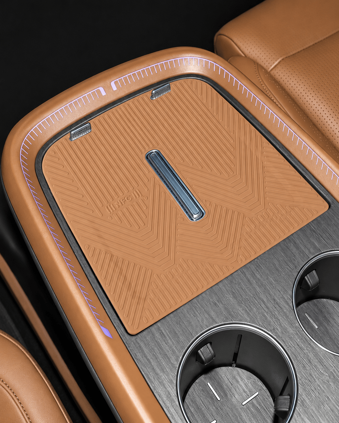 XPENG GX Center Console Wireless Charging Silicone Mat