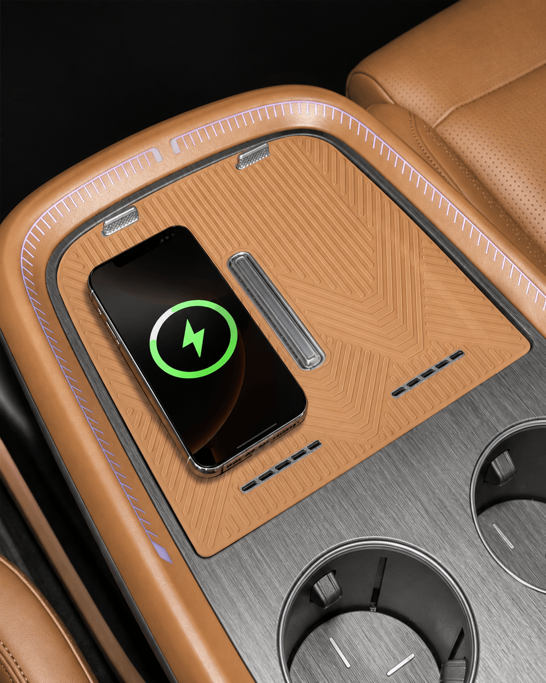 XPENG GX Center Console Wireless Charging Silicone Mat