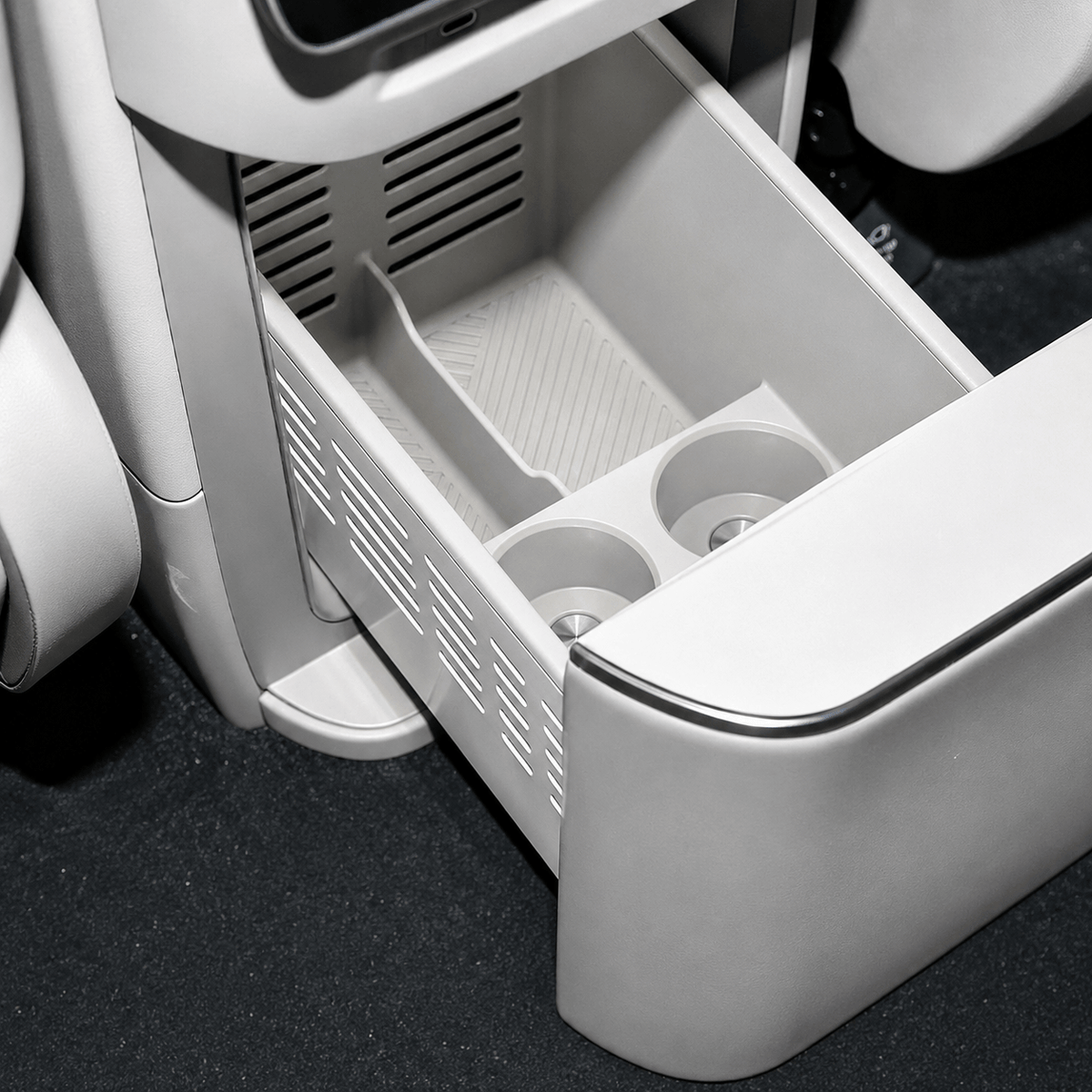 XPENG GX Center Console Refrigerator Silicone Organizer Liner