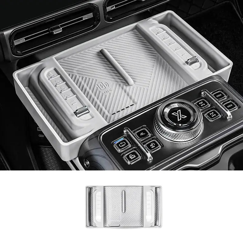 For JETOUR G700 2025+ Center Console Wireless Charging Silicone Protective Mat Storage Box Anti-slip Car Accessories | 1688 Store UAE