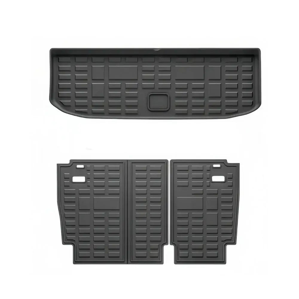TPE Trunk Mats Cargo Liner Seat Back Cover Waterproof Carpet Accessories For ROX 01 + ADAMAS 2024 2025 6/7Seats | 1688 Store UAE