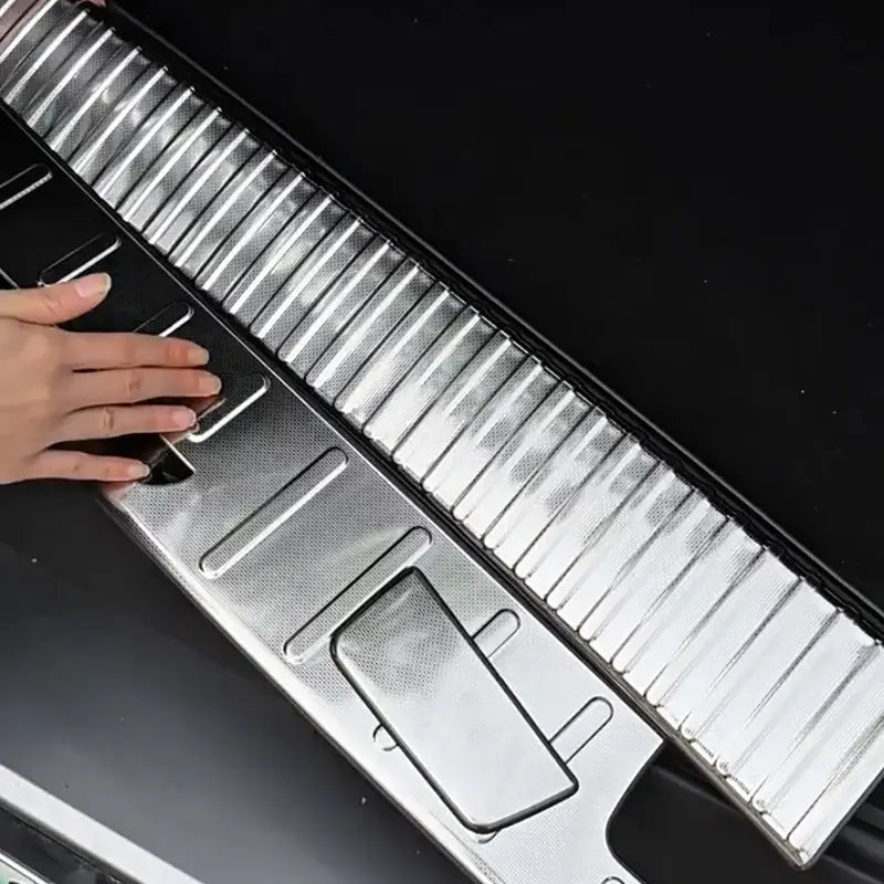 Trunk Sill Plate Welcome Pedal for BYD Leopard 7 Titanium 7 BYD Ti7 3M Adhesive No Tools Installation Anti-Scratch Interior Accessory | 1688 Store UAE