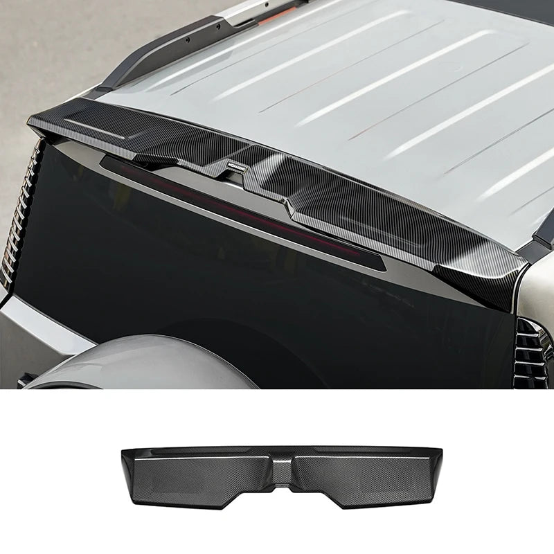 For Jetour G700 2025+ Car Roof Spoiler ABS Material Rear Tailgate Spoiler Exterior Upgrade Black Carbon Look Car Accessories | 1688 Store UAE
