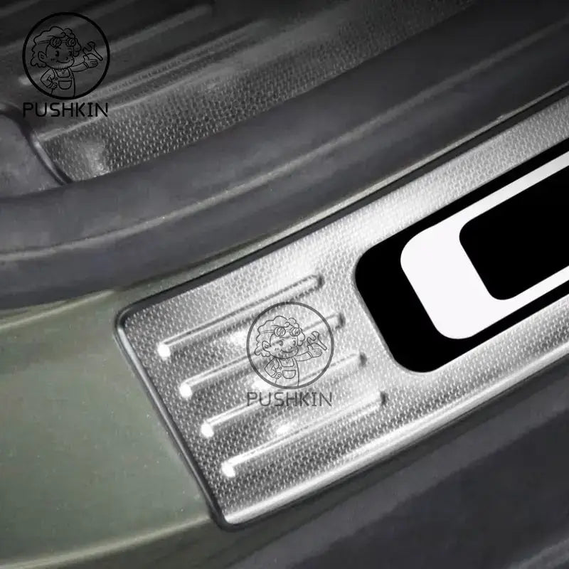 Stainless Steel Door Sill Guards for Polestones 01 Rox 01 2025 2026Custom Welcome Pedal Anti-Scratch Trunk Scuff Plate Accessory | 1688 Store UAE
