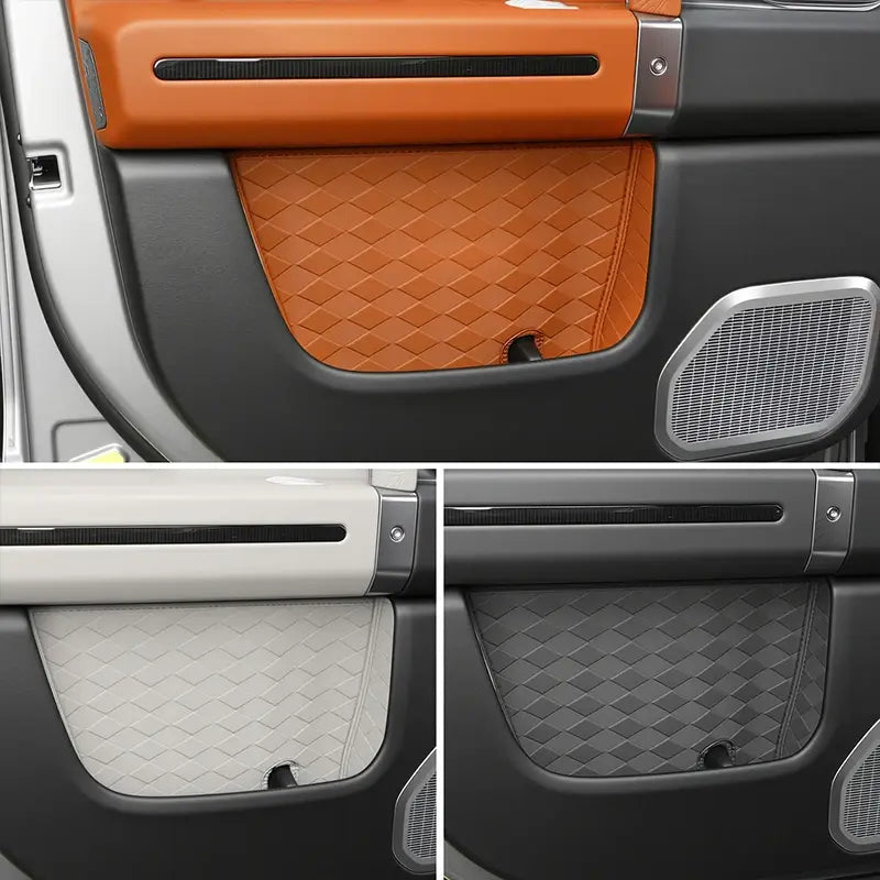 For Jetour G700 2025+ Front Rear Door Storage Mats 4 Doors Leather Mats Waterproof Interior Upgrade Car Accessories | 1688 Store UAE