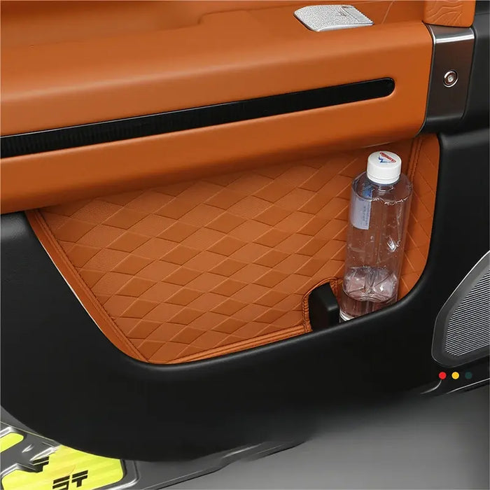 For Jetour G700 2025+ Front Rear Door Storage Mats 4 Doors Leather Mats Waterproof Interior Upgrade Car Accessories | 1688 Store UAE
