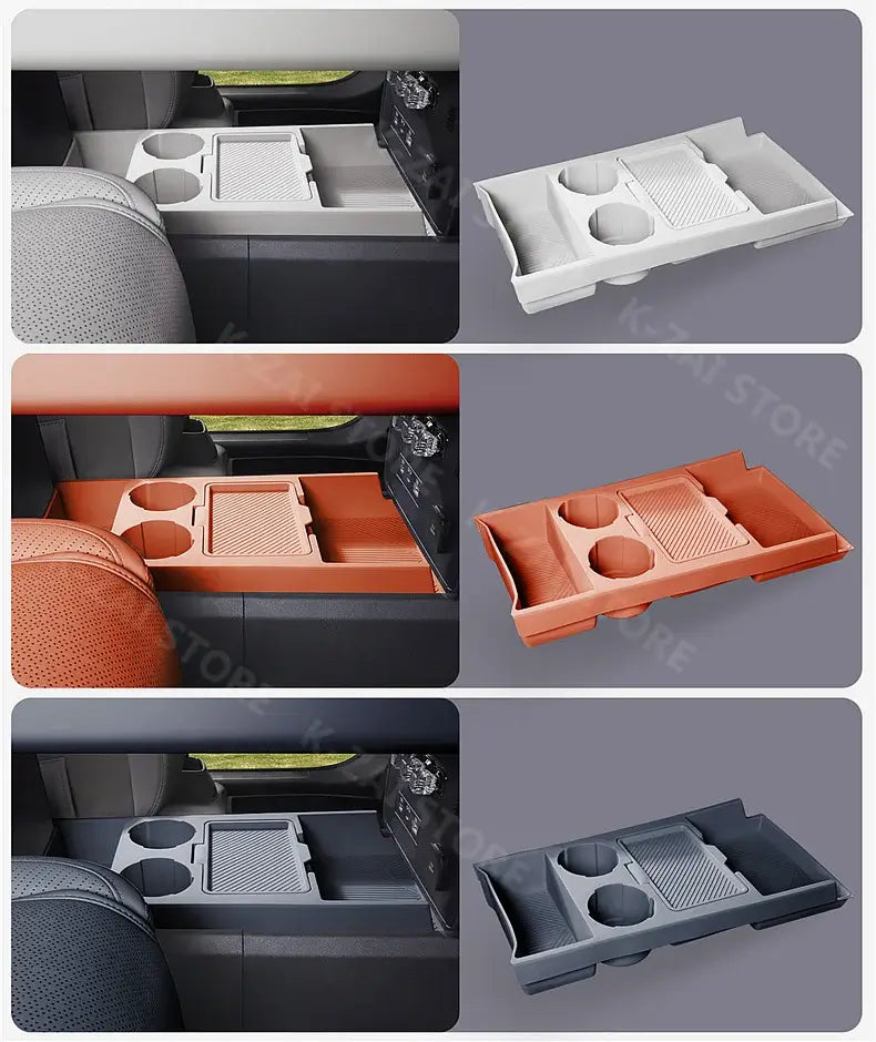 for BYD Leopard Titanium 7 2026 Hidden storage box at the bottom of the center console for car interior decoration accessories | 1688 Store UAE
