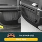 For Jetour G700 2025+ Front Rear Door Storage Mats 4 Doors Leather Mats Waterproof Interior Upgrade Car Accessories.