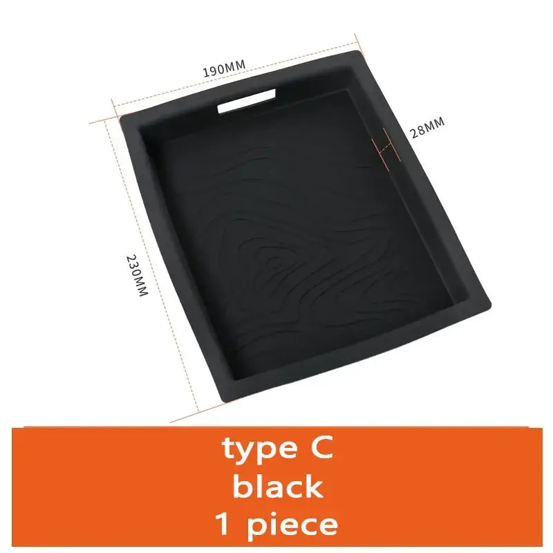 For Jetour G700 2025 2026 Armrest Box Silicone Pad Tray Storage Box Pad Interior Refrigerator Modification Accessories.