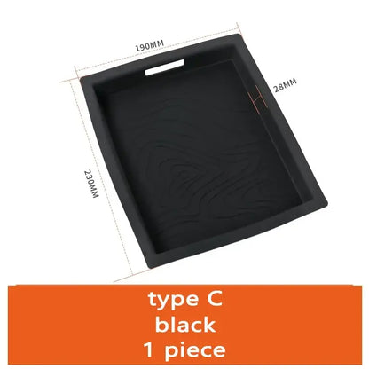 For Jetour G700 2025 2026 Armrest Box Silicone Pad Tray Storage Box Pad Interior Refrigerator Modification Accessories.
