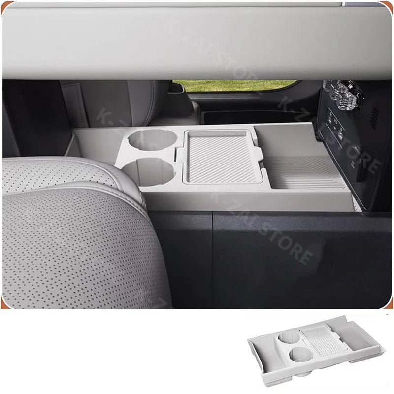for BYD Leopard Titanium 7 2026 Hidden storage box at the bottom of the center console for car interior decoration accessories.