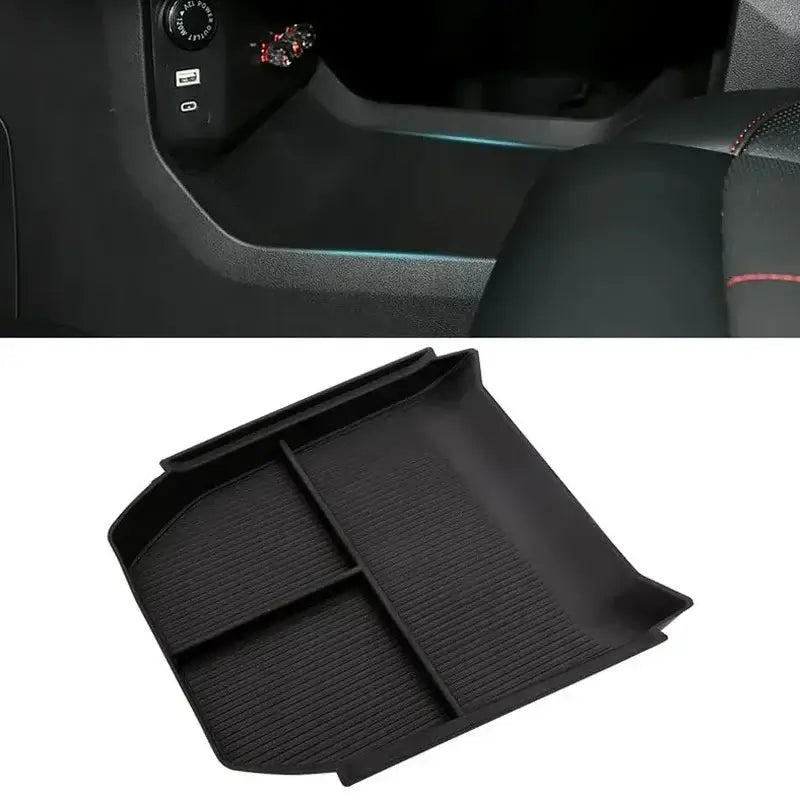 Car Storage Box For Jetour Zongheng G700 Accessories 2025 2026 Under Center Console Organizer Tray Waterproof Car Accessories | 1688 Store UAE