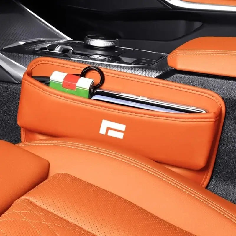 Seat Gap Storage Box Rox 01 + ADAMAS Anti-Leak Multi-Functional Organizer Premium Interior Accessory | 1688 Store UAE