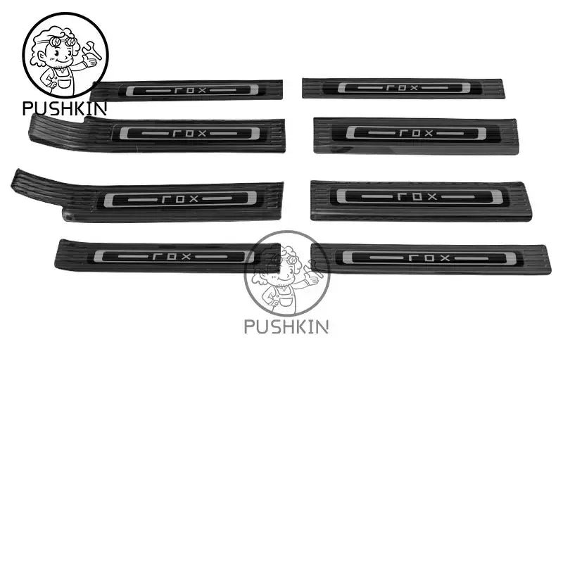 Stainless Steel Door Sill Guards for Polestones 01 Rox 01 2025 2026Custom Welcome Pedal Anti-Scratch Trunk Scuff Plate Accessory | 1688 Store UAE