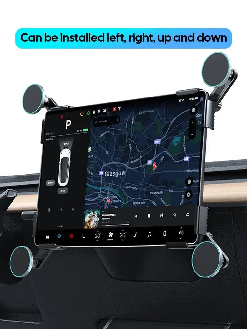 Magnetic corner Car Phone Holder for ( G700 - Rox - Leopard - Tesla - Li auto - Xpeng - Zeekr ) | 1688 Store UAE