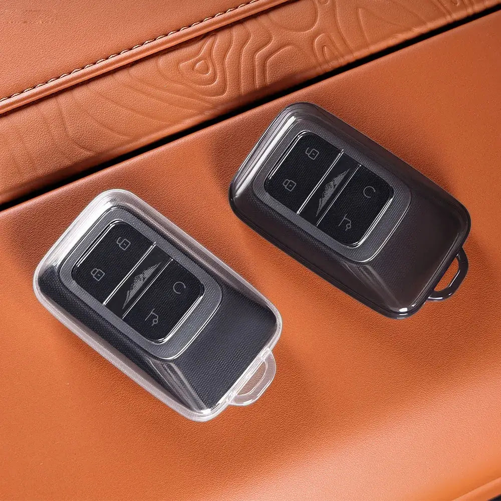 TPU Transparent Keycase For Chery Jetour G700 2025 2026 Interior Modification Accessories Scratch-resistant And Wear-resistant | 1688 Store UAE
