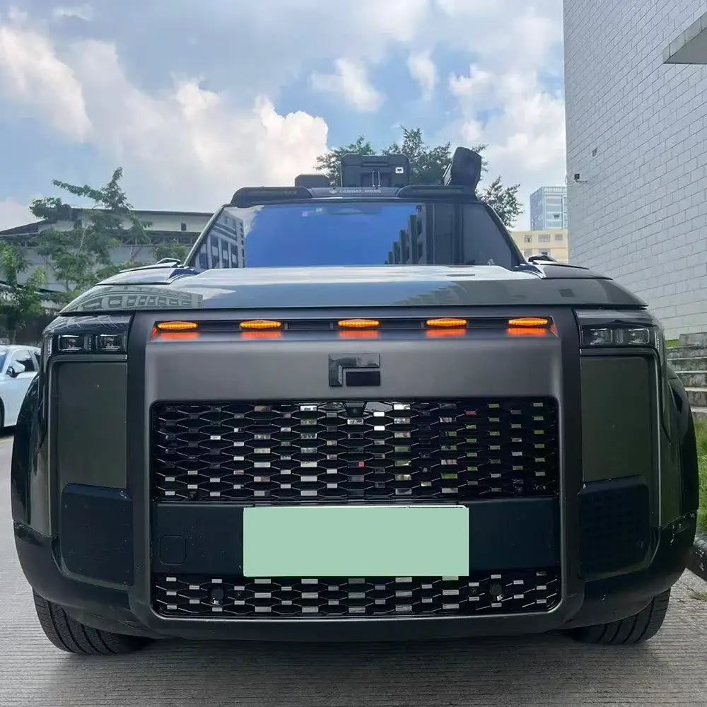 Non Removable Front Grille Protection Water Tank Cooler Filter Screen Modified For BAIC Jishi Polestone 01 Rox 01 Insect Screen | 1688 Store UAE