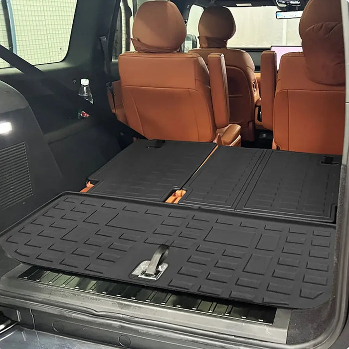 TPE Trunk Mats Cargo Liner Seat Back Cover Waterproof Carpet Accessories For ROX 01 + ADAMAS 2024 2025 6/7Seats | 1688 Store UAE