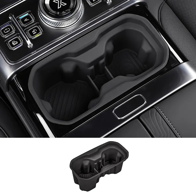 For JETOUR G700 2025+ Silicone Cup Holder Cup Holder Storage Box Anti Slip Mat Center Console Armrest Interior Accessories.