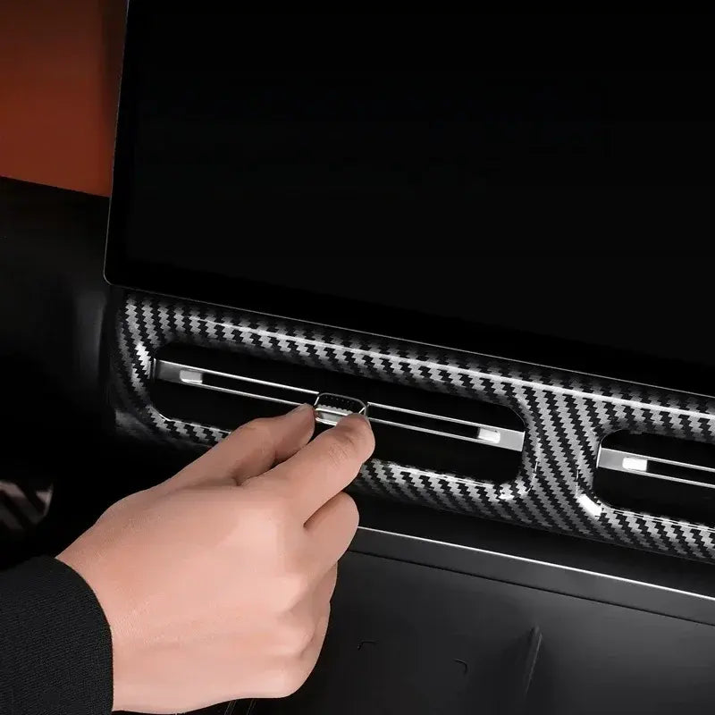 Car Central Control Air Outlet Panel Carbon Fiber Protective Cover Fit for JETOUR G700 2025 2026 Car Interior Accessories | 1688 Store UAE
