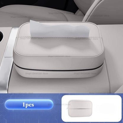 Car Tissue Box Seat Rear Hanging Drawer Specialized Automotive Accessories.