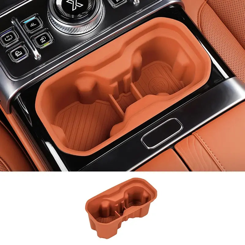 For JETOUR G700 2025+ Silicone Cup Holder Cup Holder Storage Box Anti Slip Mat Center Console Armrest Interior Accessories | 1688 Store UAE