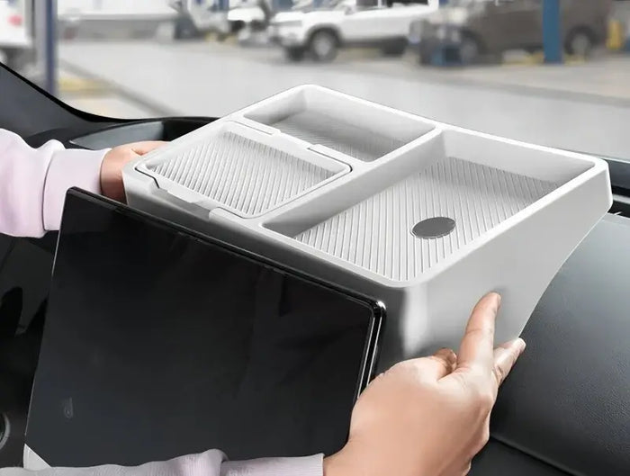Car Screen Rear Silicone Storage Box Fit for BYD Leopard 7 Titanium 7 Auto Dashboard Multi-functional Storage Box Upgrade Parts | 1688 Store UAE