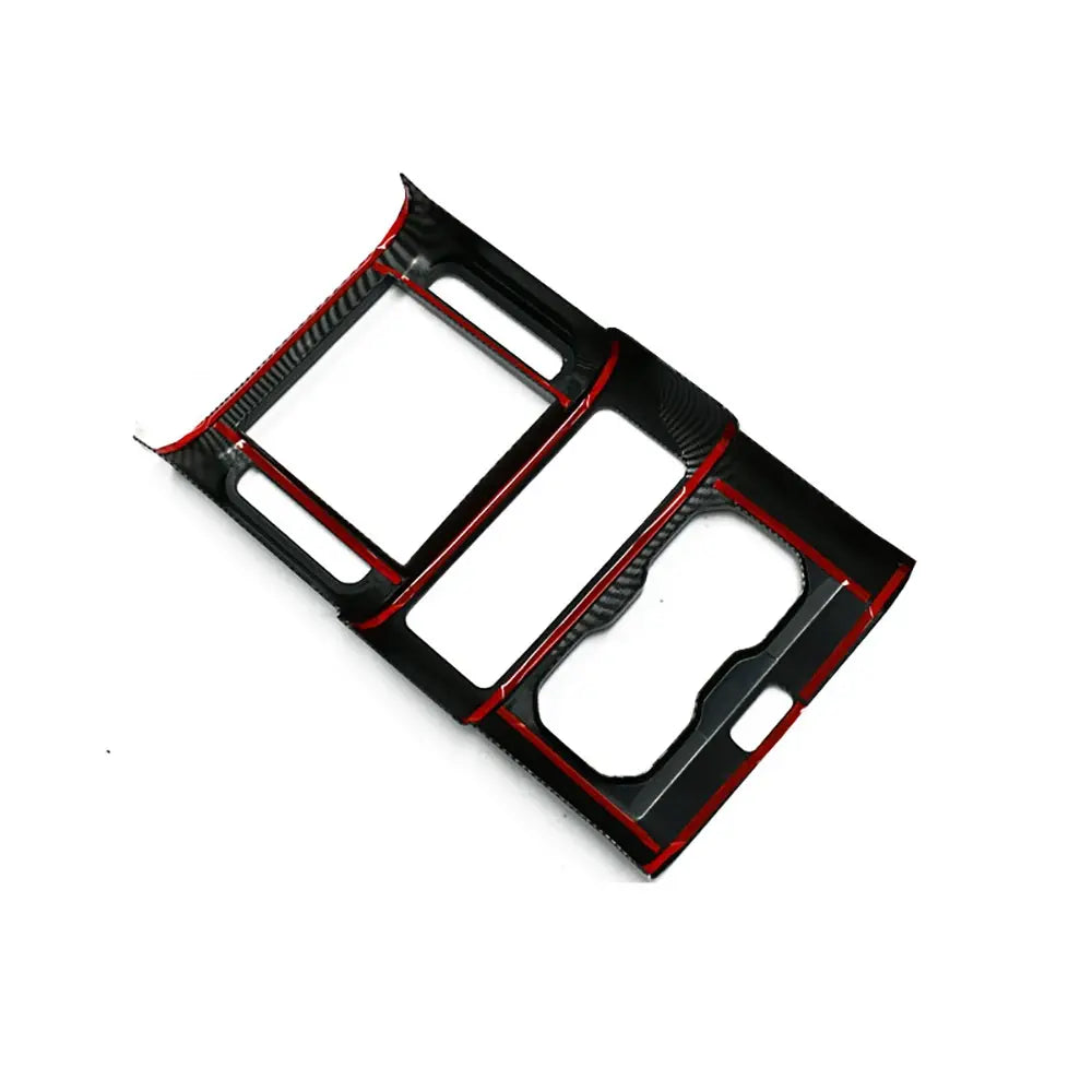 Car Central Control Gear Panel ABS Carbon Fiber Interior Modification Accessories Fit For Jetour G700 2025 2026 | 1688 Store UAE