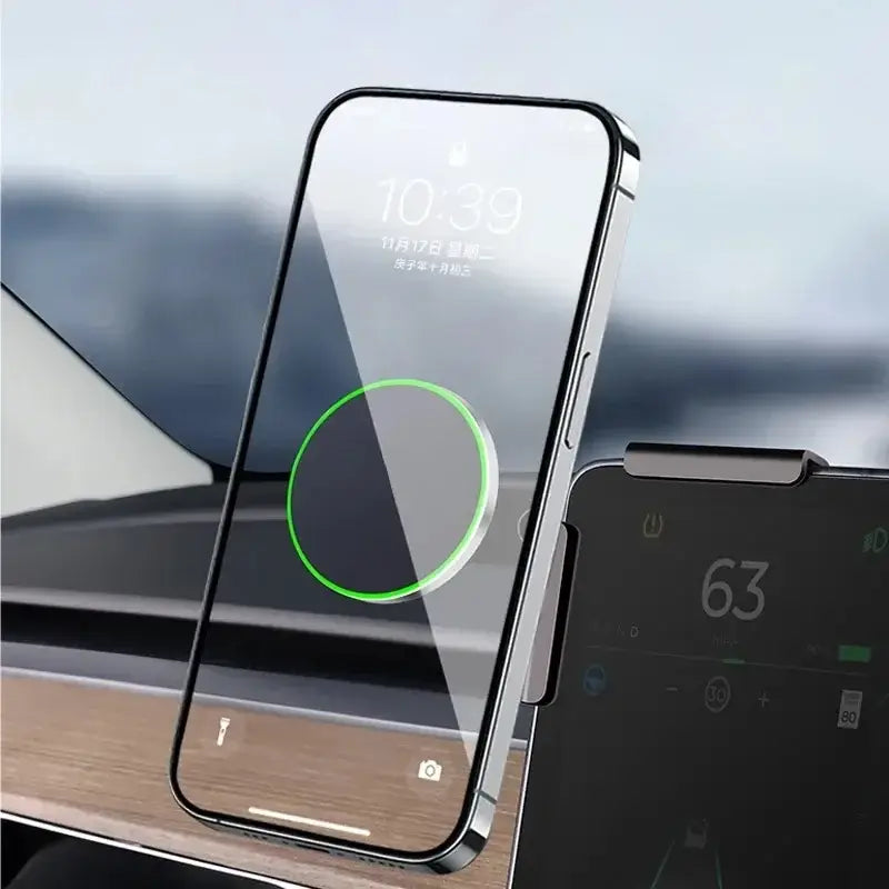 Magnetic corner Car Phone Holder for ( G700 - Rox - Leopard - Tesla - Li auto - Xpeng - Zeekr ) | 1688 Store UAE
