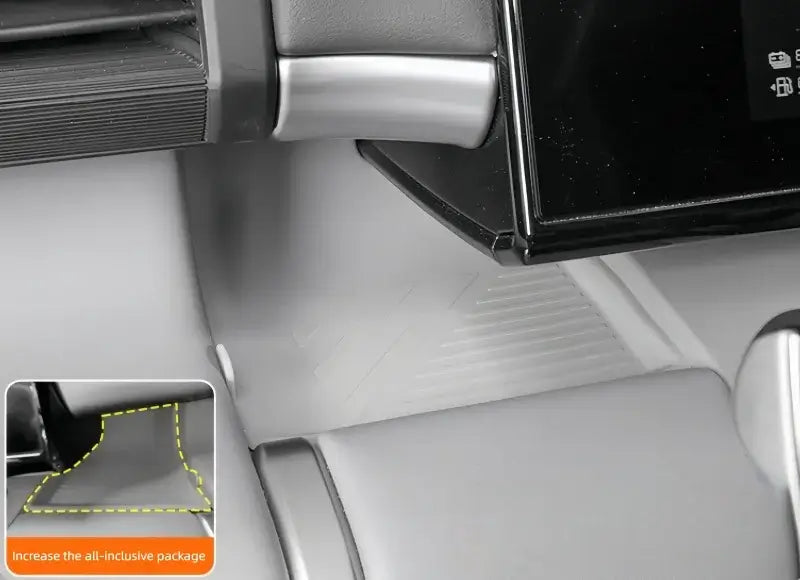 Car Steering Wheel Both Sides Silicone Storage Pads Fit for BYD Leopard 7 Titanium 7 Modified Car Center Console Protection Mat | 1688 Store UAE