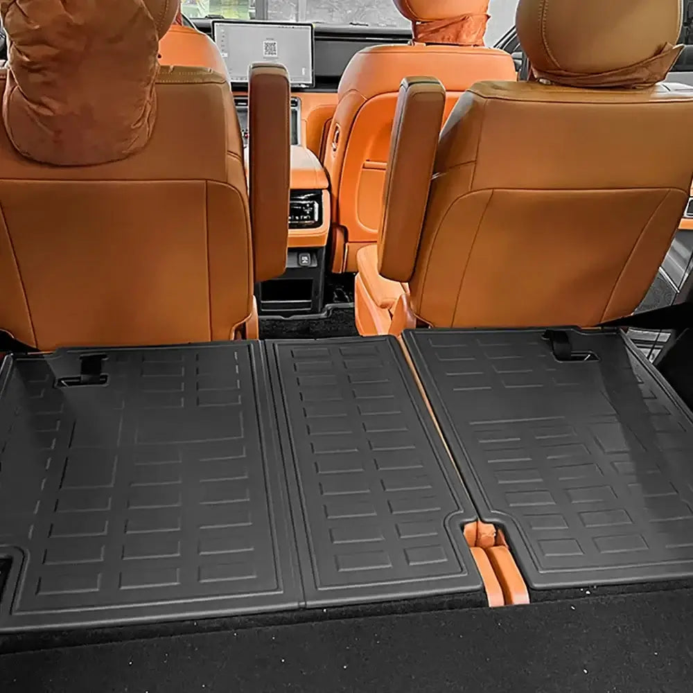 TPE Trunk Mats Cargo Liner Seat Back Cover Waterproof Carpet Accessories For ROX 01 + ADAMAS 2024 2025 6/7Seats | 1688 Store UAE