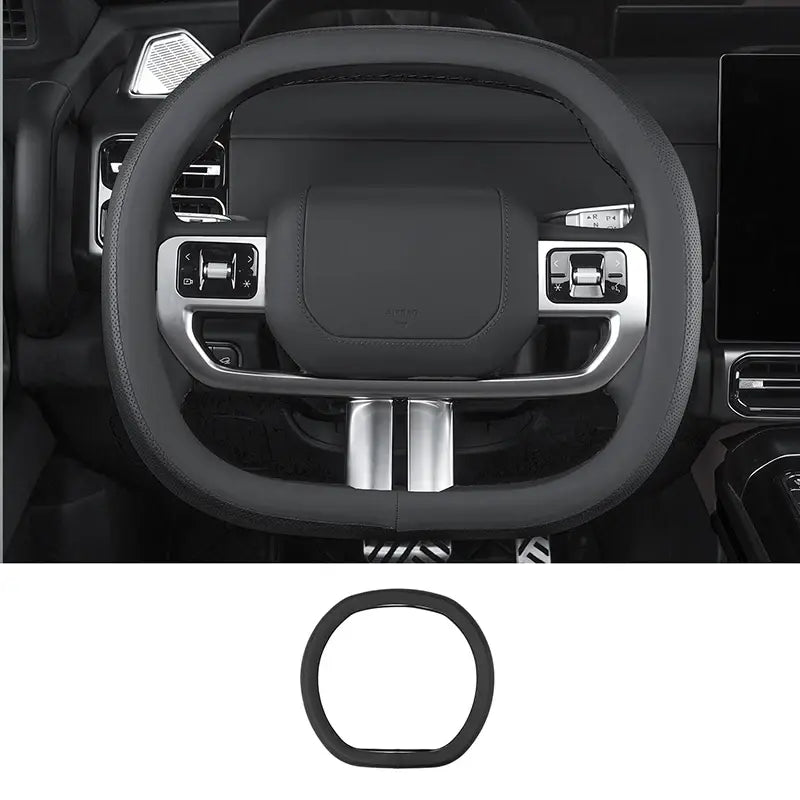 For JETOUR G700 2025+ Steering Wheel Cover Anti-slip Breathable Carbon Look Silicone Protective Cover Interior Car Accessories | 1688 Store UAE